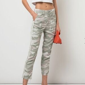 Camouflage “Mother” Capri Pants